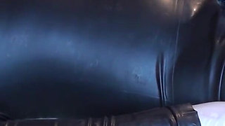 Latex Danielle with userdate member try penis vacuum pump and long 69 with sperm fountain