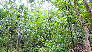 Thai Teenagers get Lost in the Forest and get Horny, so they have Sex.