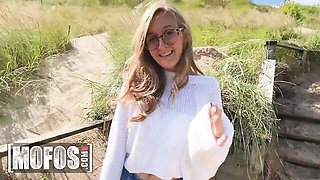 Reverse cowgirl movie with nice Molly Pills from Mofos