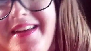 Stepsis Taboo Blowjob Glasses Cumshot