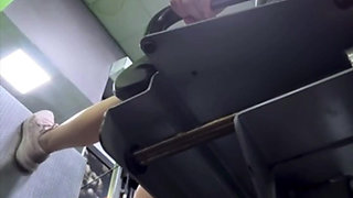 Crazy Fucking Masturbating in the Changing Room