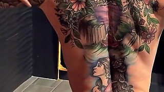 Oil Sex Wrestle: Kiara Star Vs Mars Solo - Sex Fight, Oil Wrestling, Oil Fetish, Topless, Asian, Scissorhold, Scissoring, Pigtai