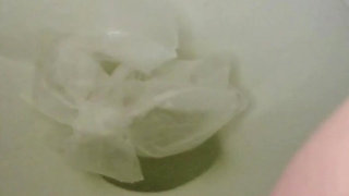 Desperate Redhead & the Public Toilet