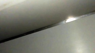 Girl's Secret Blowjob at Gloryhole