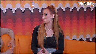 Instagram Model Madison Morgan Fucks Adam22 & Lena The Plug After Her Interview