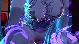 Divine Goddess Eternal: Virtual Temptation Glow - 3D Animation Hentai