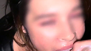 Hard sex with a cute girl at the nightclub
