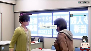 Hentai Anime - 3D School Girl Yuna Room All Sex Scenes Part 1