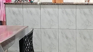 Stepdaughter arrives home from Carnival in the early morning and gives a blowjob.