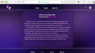 Threesome sex cheating housewife