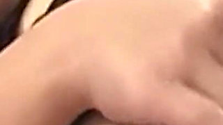 Mature Brunette Deepthroats Throbbing Cock While Fingering Dripping Pussy