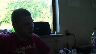 Blonde and brunette lesbian licking voyeured in taxi