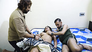A Story of Indian Desi Sexy Bhabi Fucked with Her Tenent Two Boys