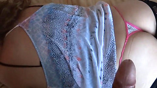 Cumshot in the Big Ass of My Wife - Leche Culo Esposa