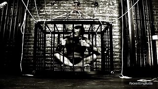 He was locked up and they were taunting him firm all day