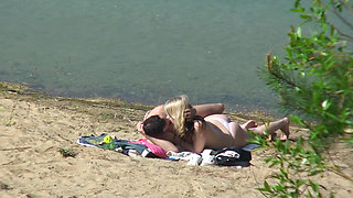 Blonde and Her Man Get Filmed Fucking