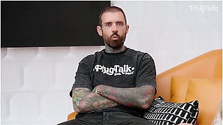 Dan Dangler Swallows Podcast Hosts Cumshots In Interview Blow