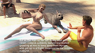 Topless Sunbath on Beach - Project Myriam - Life and Explorations - E48