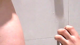 Nudist Lady - My Submissive Bathroom Slave Jerked off on My Big Ass