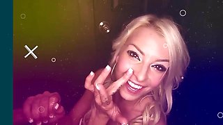 Big Tit Blonde Naomi Ryder Devours Sloppy Gloryhole Cock
