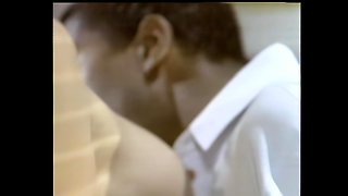 A Big Black Cock for the Blonde Hairy Pussy of Moana Pozzi