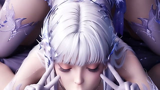 Asian-style 3D anime Sheng Caier