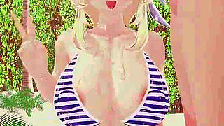 Genshin Impact - Lumine Outdoor Beach Sex - 3D Hentai Animations