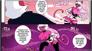 Verosika Vs Moxxie - Sex Battle - Helluva Boss - Jo Jo And Car Toon