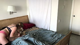 My stepbrother took my boyfriend's dick pills so I fucked