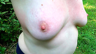Cum on Her Tits and Spanking Them