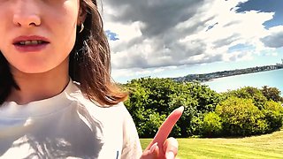 NUDE BEACH VLOG: VISITS LADIES BAY, NEW ZEALAND