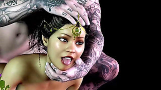 My Indian Wife Gets Fucked with Big Cocks in Anal and Cums in Her Inside.