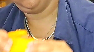 Wild English Bbw BBC Nata4sex Amazing Fruit Sex Multiple Orgasm Cumshot