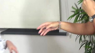 Lottie Lalay and Latina in: Beautiful Bank Workers Got Tied up and Ballgagged as a Part of Their Training!