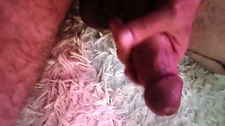 Home jerking off.