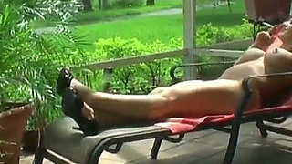 Big Tit Pornstar Stepmom Enjoys Nudist Vacation Home with Stepson