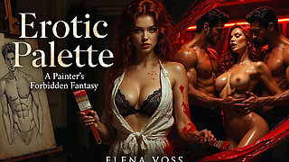 Erotic Palette. Double Red Pleasure