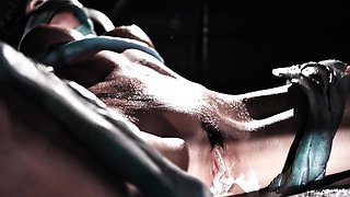 French Brunette Gets Monster Fucked - Hardcore Bdsm Bondage