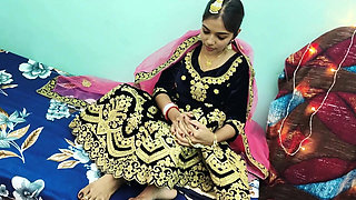 Newly Married Desi Couple First Night Rough Sex
