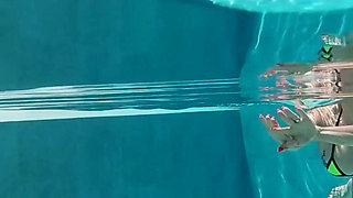 Underwater Sex with Step Grandson