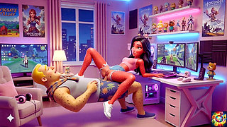 Gamer Room Late Night Romance - Ai Hentai Asmr