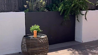 We Was so Horny After Having a Foursome with Other Couple so We Decided to Have Fun on the Terrace