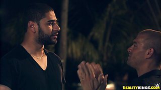 Xander Corvus' Intense Indoor Threesome with Latina Fire