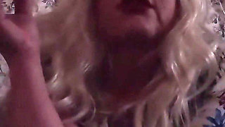 Cheryl's Smoke Break Thinking About Your Cock