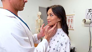 Doctor Gropes Asian Patient on Exam Table