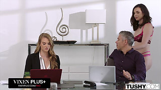 Tushy a Married Couple Couldn't Wait to Share This Redhead's Asshole