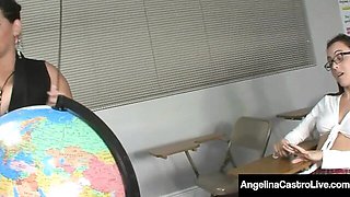 Angelina and Roxanne's threesome xxx