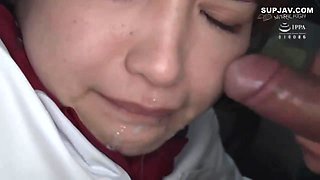 Japanese Babe having sex in a crowded bus