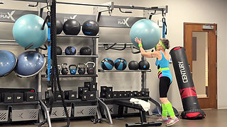 1980's Workout Video - in Gym and Bedroom