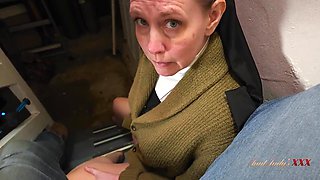 Granny Is A Curious, And Horny Nun